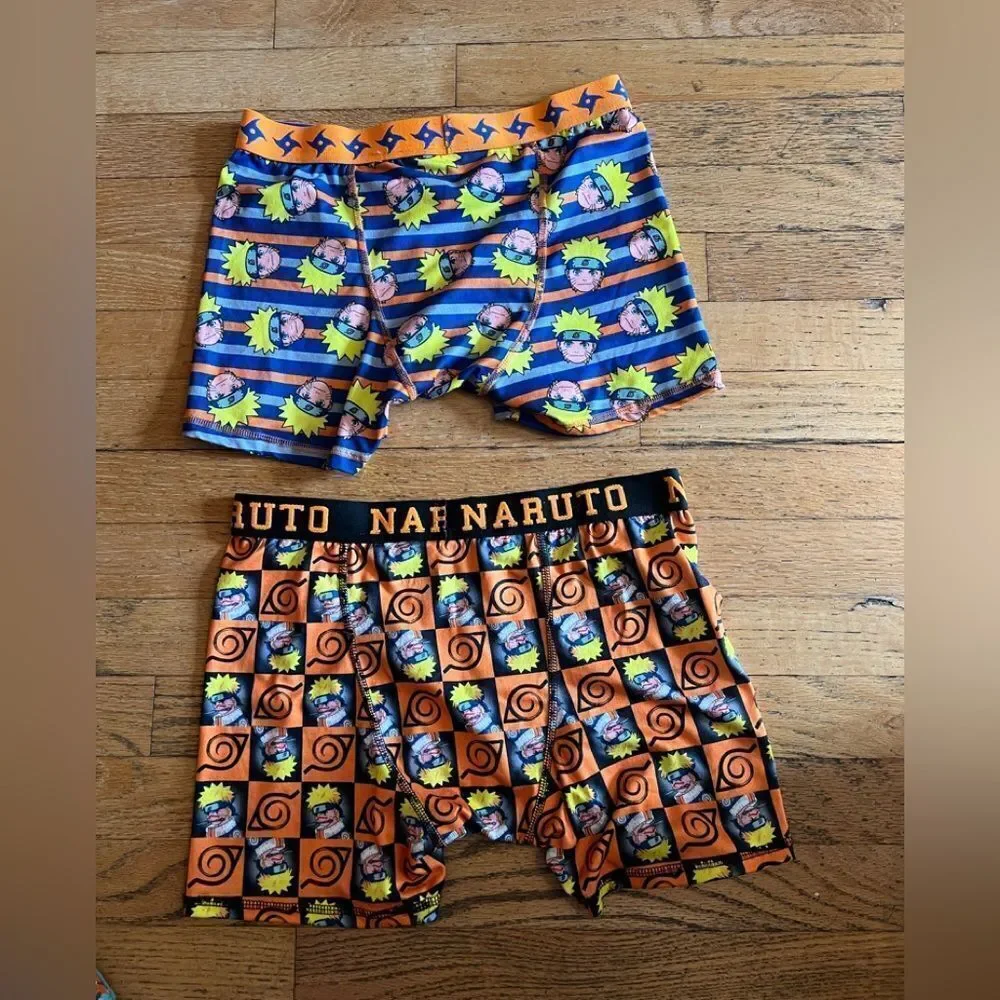 Naruto Kids Boxer Briefs - Vibrant Multi-Color Set